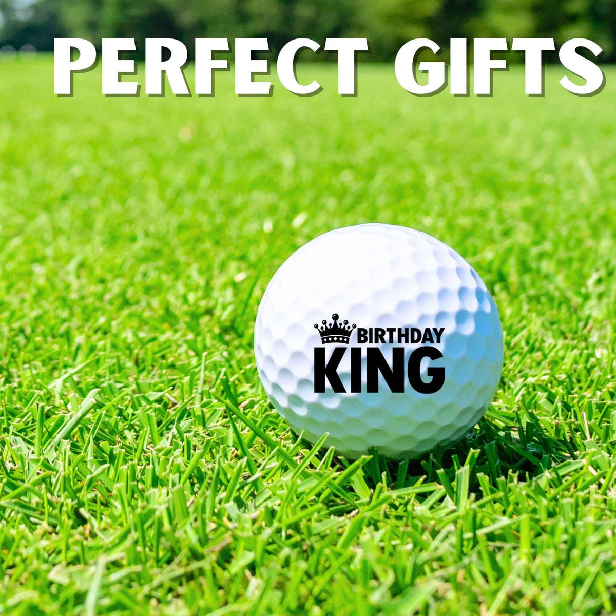 CybGene golf balls logo print ensures durable branding for gifts.