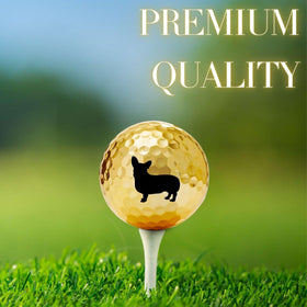 CybGene gift-ready golf ball set suits golfers and dog lovers