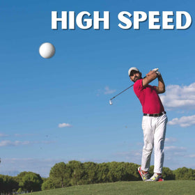 CybGene high-speed core golf balls designed to boost ball speed on impact.