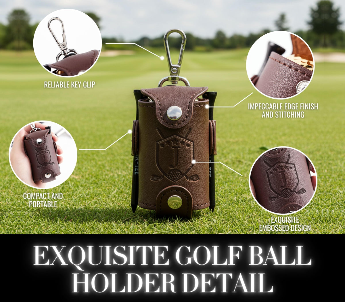 CybGene PAR-TEE engraved tees for on-course style.