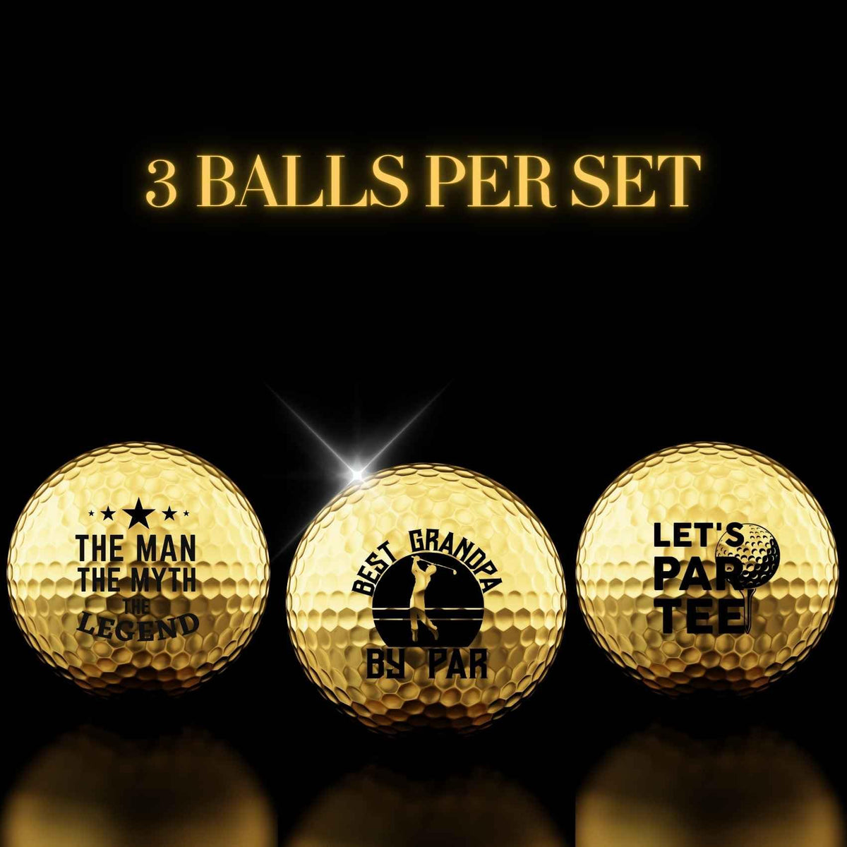 CybGene logo-printed golf balls resist fading, keeping the design vibrant on every round.