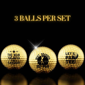 CybGene logo-printed golf balls resist fading, keeping the design vibrant on every round.