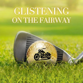 CybGene luxury gold golf gift pack adds elegance