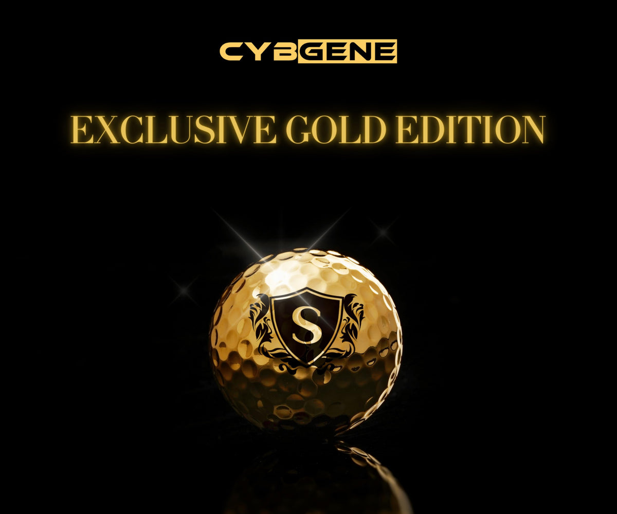 CybGene personalized initial ball helps identify your ball quickly on the course