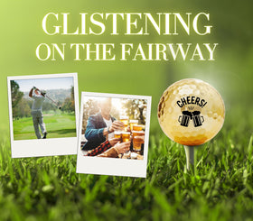 CybGene premium golf ball prints resist fading for lasting look.