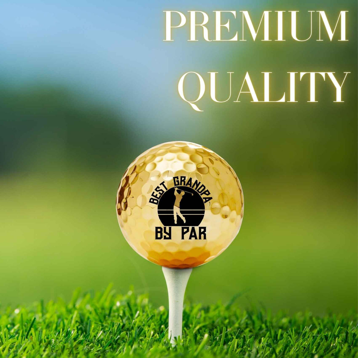 CybGene premium quality golf balls with durable prints for lasting gifts.