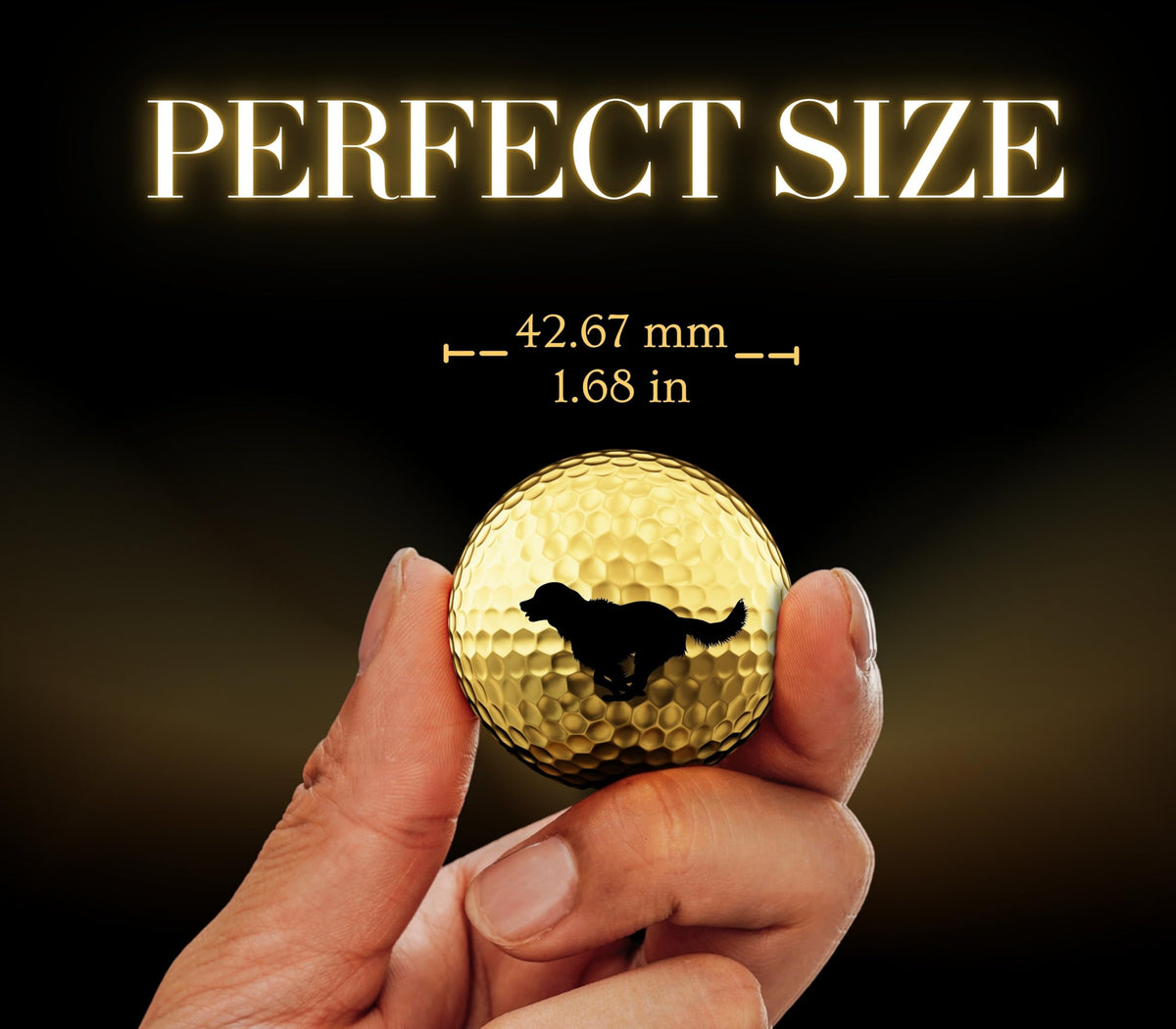CybGene premium-quality logo not fade golf balls stay vibrant during play.