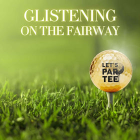 CybGene retirement golf balls with distinct patterns sparking conversation on the course