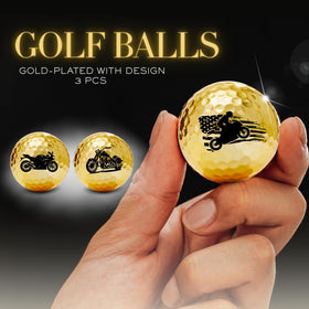 CybGene stand out on course with gold balls for visibility