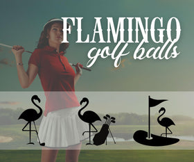 CybgGene stand out on course flamingo balls for easy identification