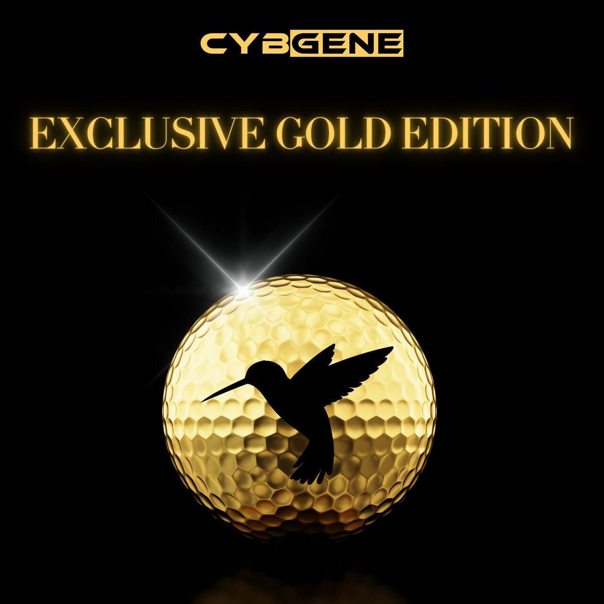 CybGene two-layer construction golf balls deliver durability and performance during play.