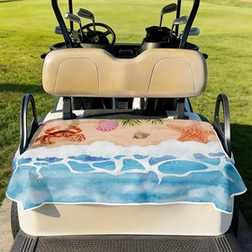 Cylanta easy-wash microfiber seat cover stays fresh after outdoor use