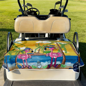 Cylanta machine-washable golf cart seat cover for simple cleaning