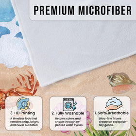 Cylanta protective beach-inspired seat cover keeps original seats clean and refreshed