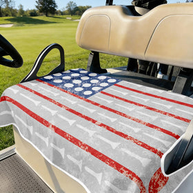 Cylanta seat cover doubles as a warm blanket for cool or damp days.