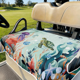 Cylanta seat cover protects original seats from sun and dirt.