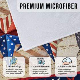 Cylanta soft microfiber anti-slip seat cover keeps you comfortable.