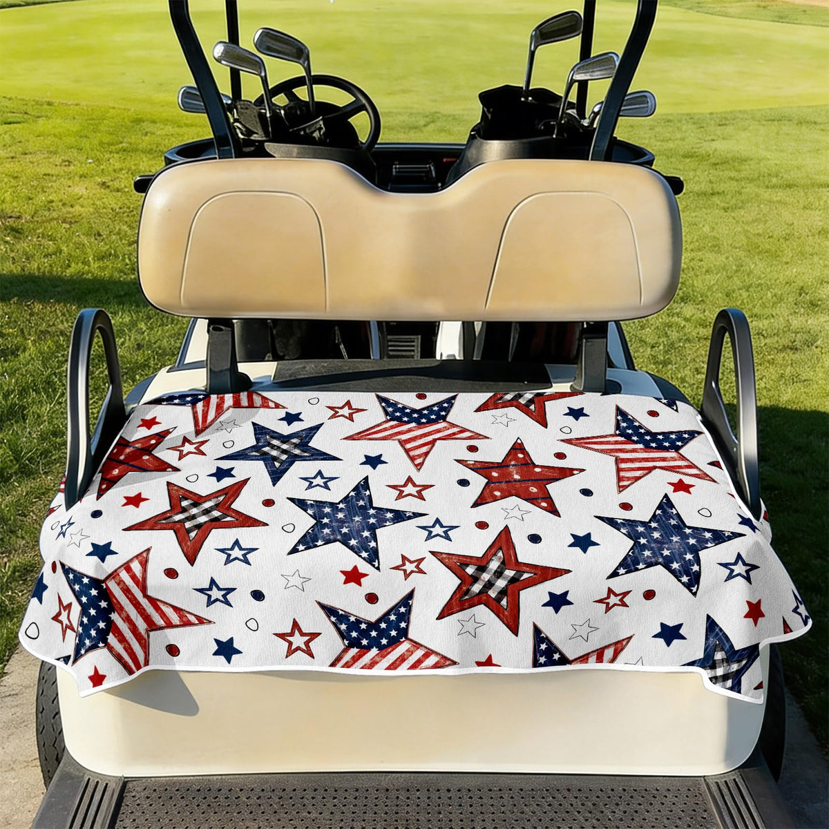 Cylanta 2-seater cart accessory enhances style and practicality on rides.