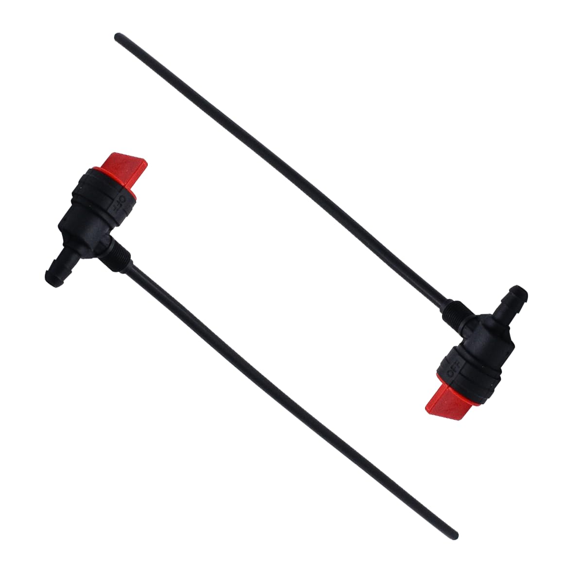 Cylinman fuel pickup tube with shut-off valve for Club Car DS, precise fit.