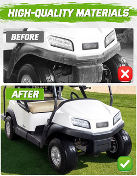CYOOYC bumper lip adds a factory like finish to cracked or faded fascia.