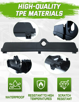 CYOOYC pre-cut port hole enables quick bolt-on installation.