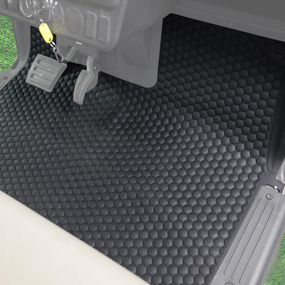 CYOOYC TPE front floor mat with edge-to-edge fit for a clean, precise look and protection