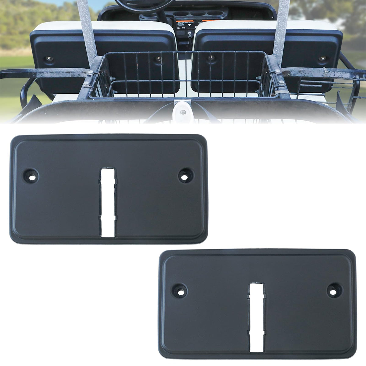 CYOOYC Yamaha G-Series seat back cap shell cover in black 2-piece packaging for upgrade