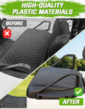 CYOOYC arm rest hip restraint for EZGO TXT, passenger side, improves comfort.