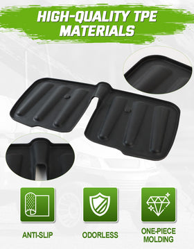 CYOOYC Bag Well Mat for Club Car Tempo guards the bag well area from dirt and moisture.