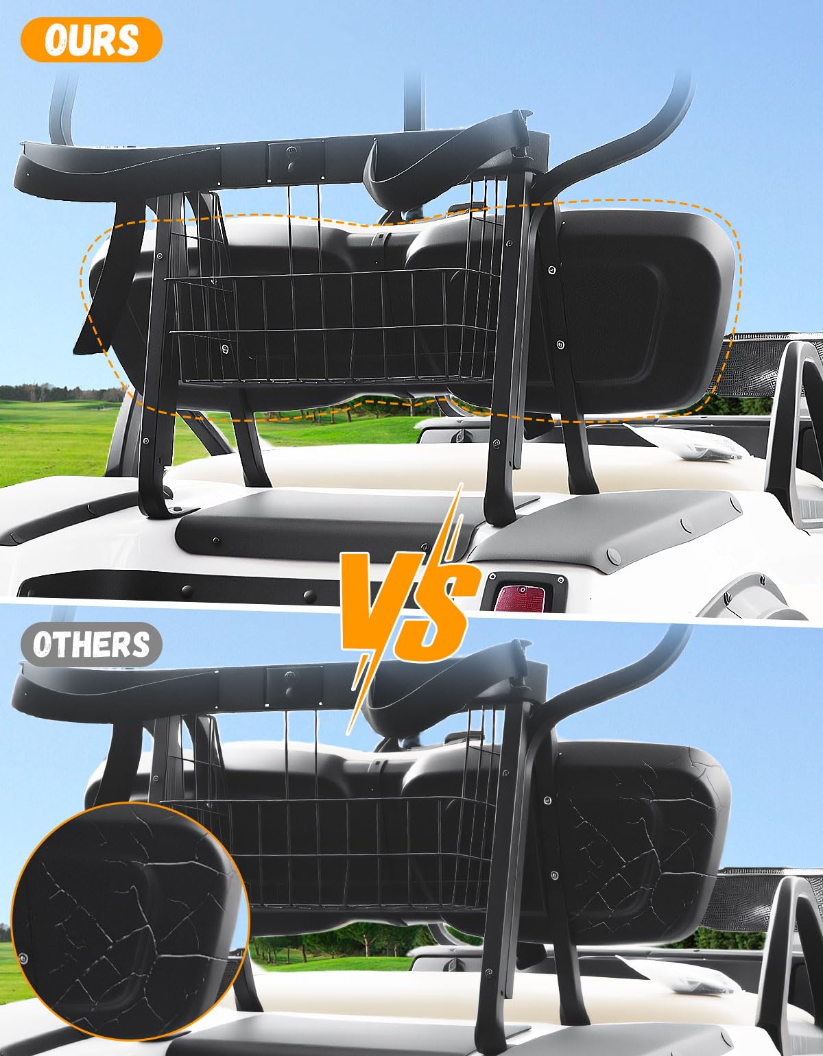 CYOOYC Club Car DS 2000.5-Up fit shown for easy replacement