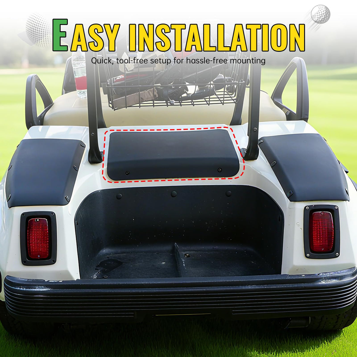 CYOOYC exact-fit panel dimensions for Club Car DS 1993-2002