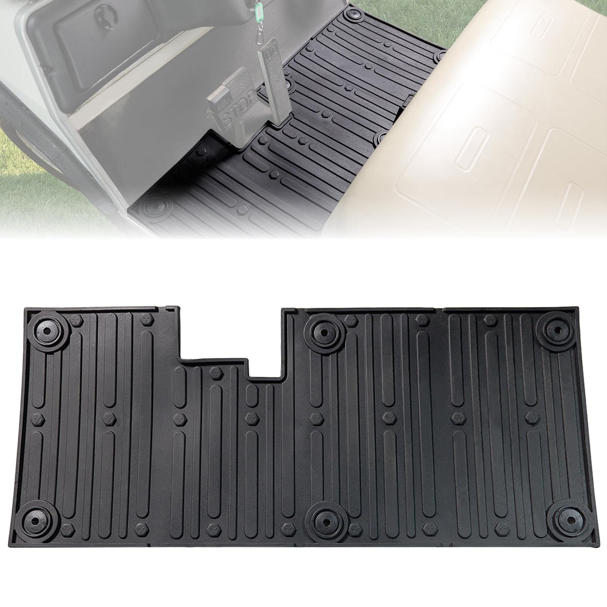 CYOOYC floor mat for Club Car DS 1982-2013 offers full coverage and long-lasting protection.
