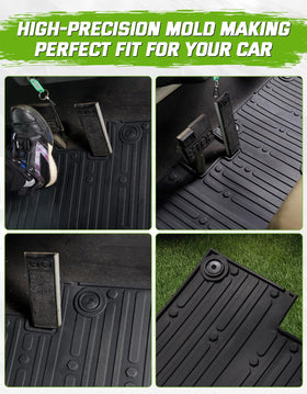 CYOOYC heavy-duty 6mm rubber resists cracking and wear over time.
