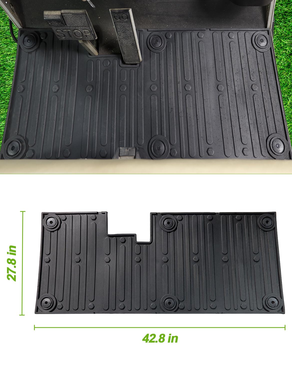 CYOOYC interior protection reduces wear from sand, dirt, grass, and spills.