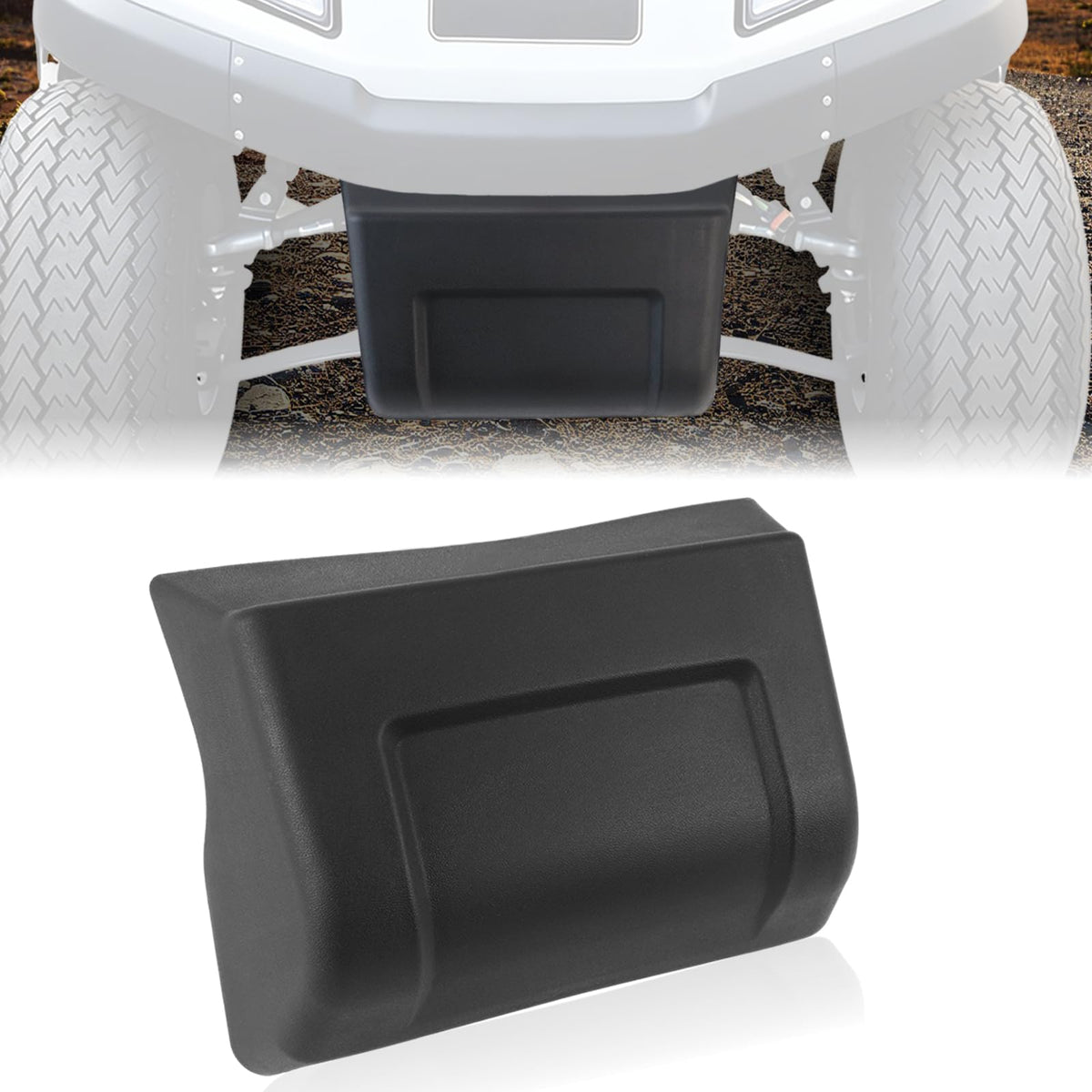 CYOOYC front fascia for Club Car Tempo 2018+ with durable black finish