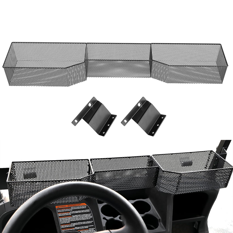 CYOOYC front inner basket for EZGO TXT Valor offers organized front storage.