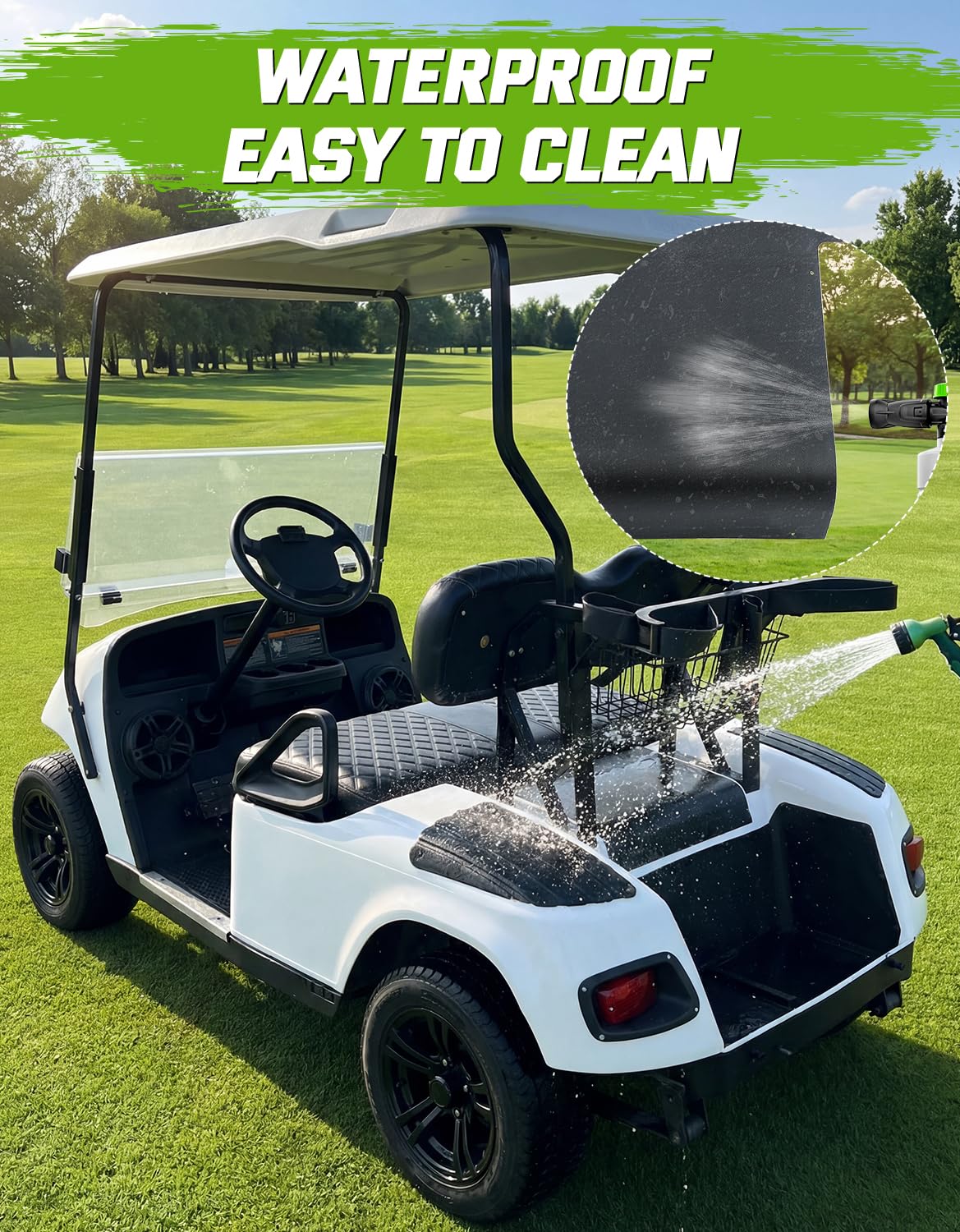 CYOOYC panel supports gas and electric EZGO TXT/Medalist models