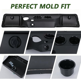 CYOOYC dash board cover dimensions show a precise fit for 1982+ models