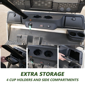 CYOOYC dash board cover installed on Club Car DS for reference and upgrade