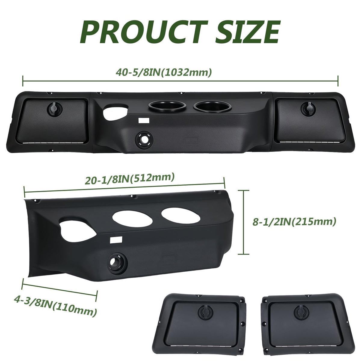 CYOOYC packaging shows ready-to-install dash kit for clubs