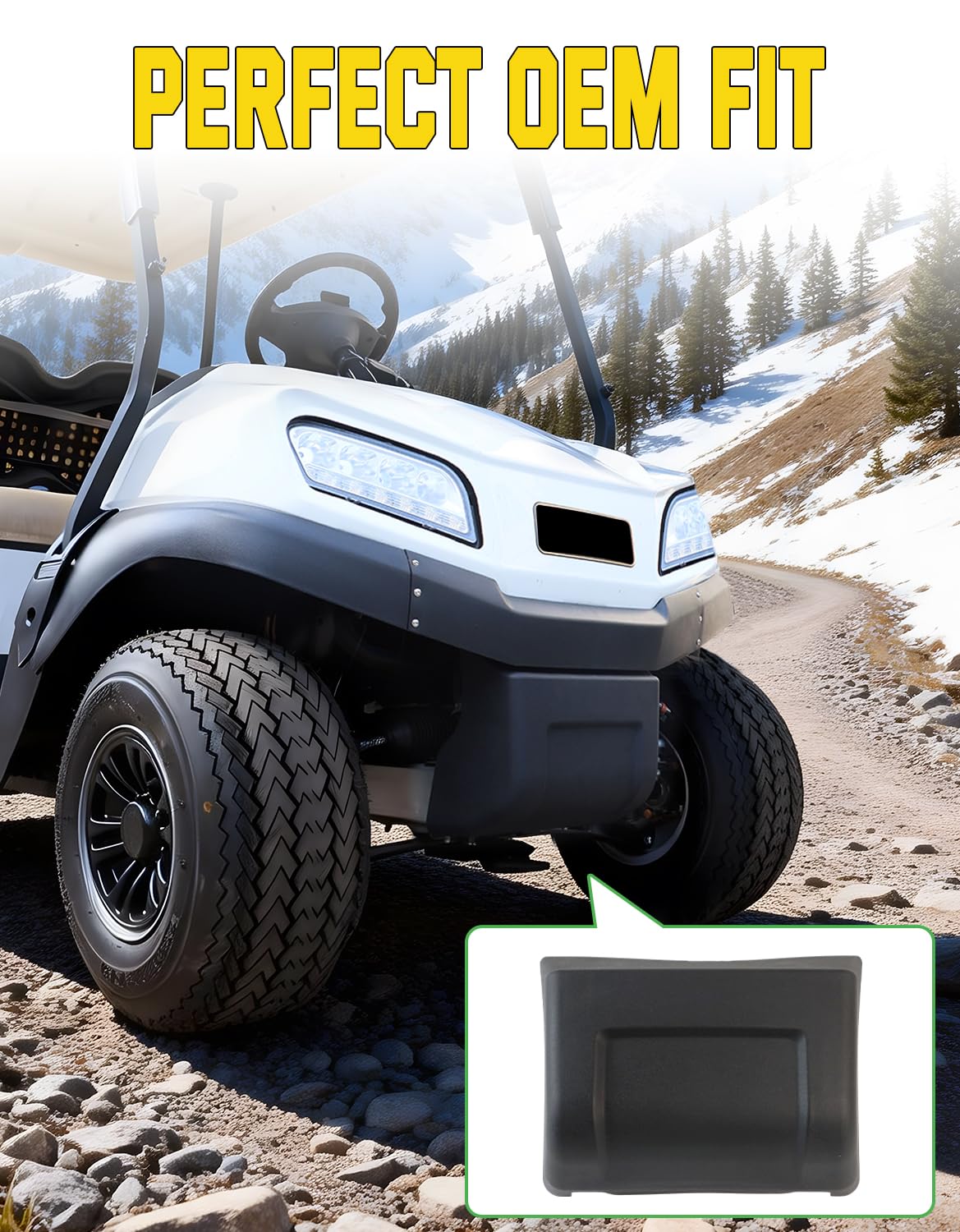 CYOOYC lower cowl trim black enhances Tempo front aesthetics and protection