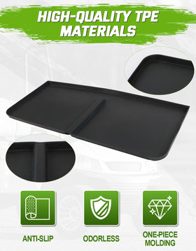 CYOOYC rubber slush tray insert guards mud and debris on the bagwell.