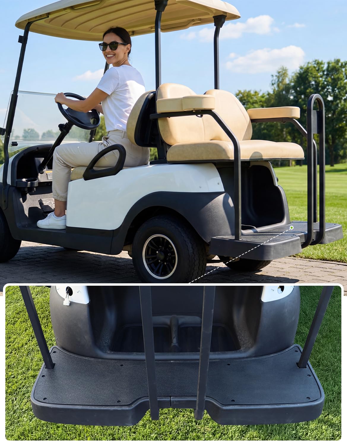 CYOOYC scratch-resistant construction endures heavy foot traffic and outdoor use.
