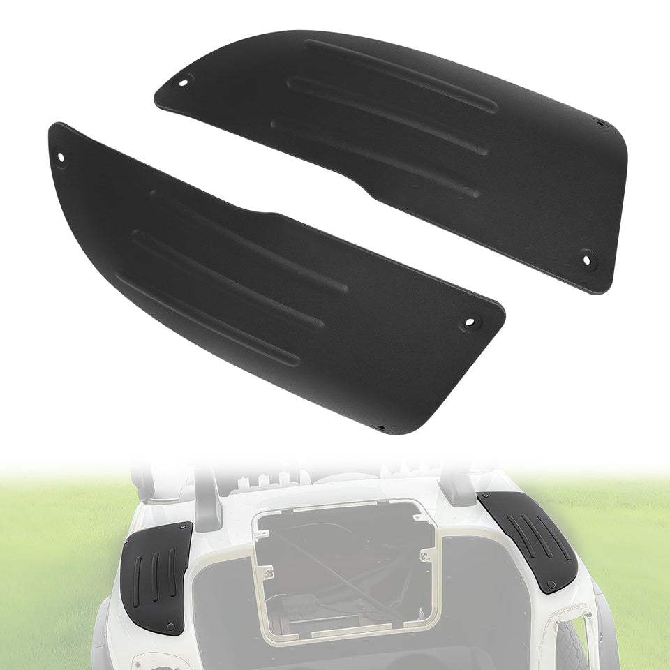 CYOOYC scuff guard on driver-side EZGO RXV 2008–2015 protects rear body from scuffs