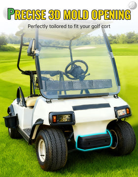 CYOOYC brush guard for Club Car DS adds rugged styling while shielding the nose.
