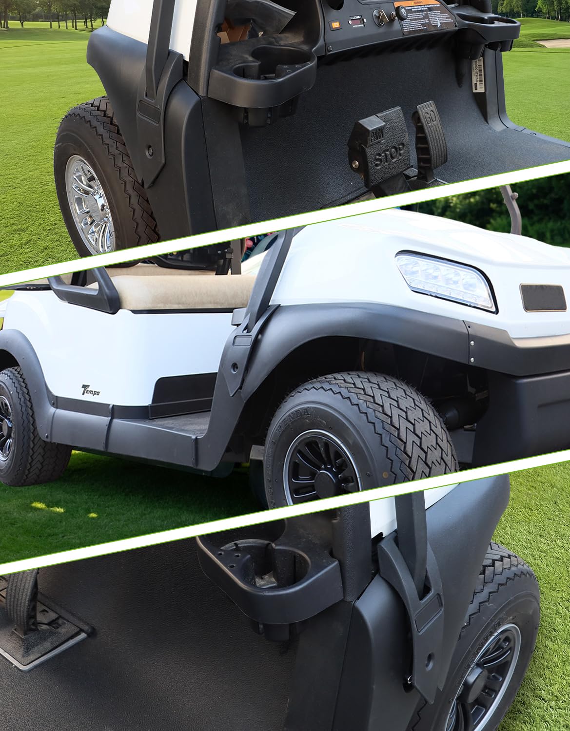 CYOOYC complete front-end set for Tempo with driver and passenger covers.