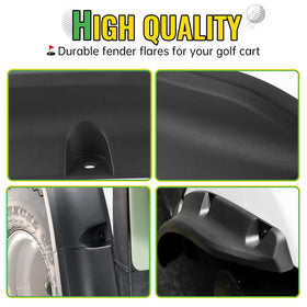 CYOOYC Fender Flares rear-right view safeguarding against spray on trails
