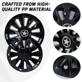 CYOOYC chrome finish provides a modern look while protecting hub components.