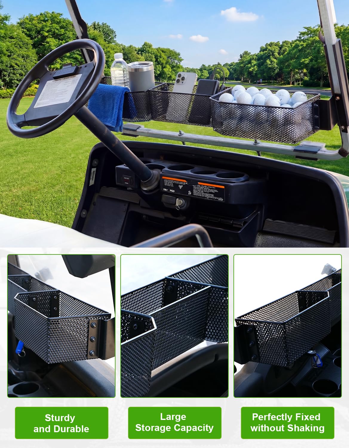 CYOOYC rock-solid split construction resists flex during bumpy rides.