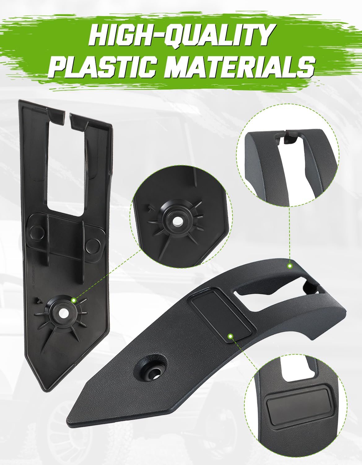 CYOOYC tempo front-end cover refresh improves exterior aesthetics with durable ABS.